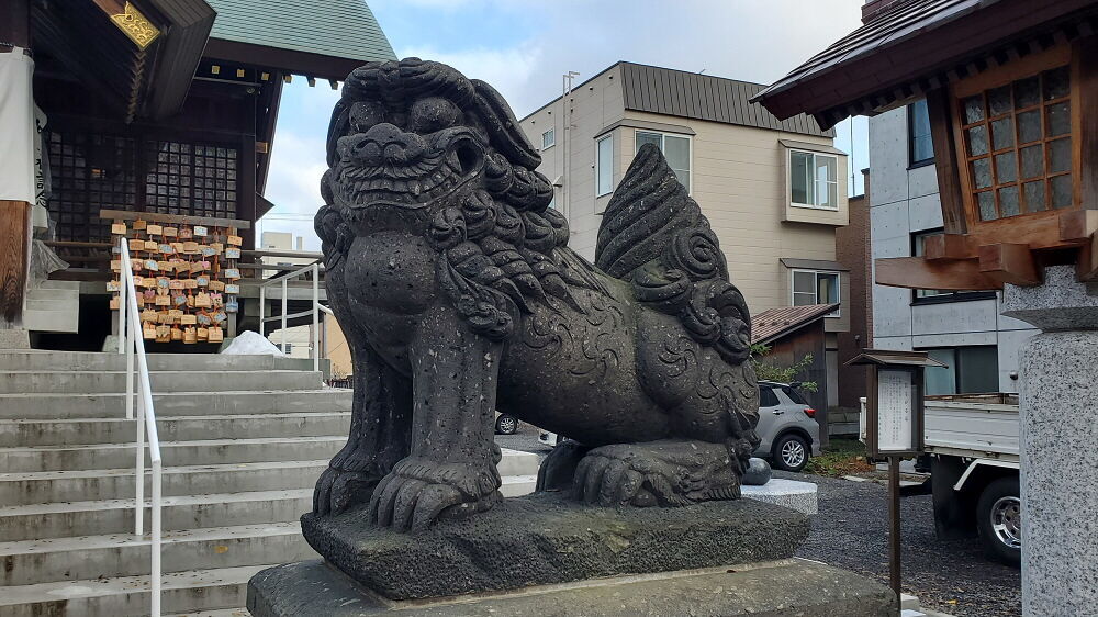 札幌諏訪神社 狛犬