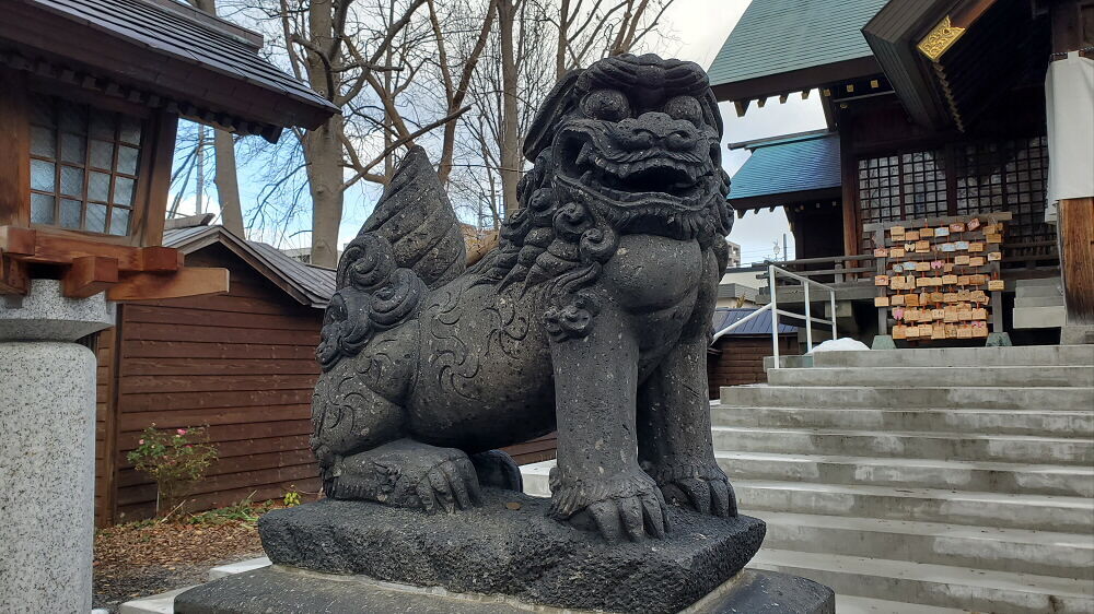 札幌諏訪神社 狛犬