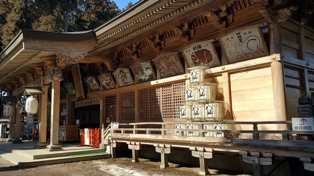櫛引八幡宮 拝殿