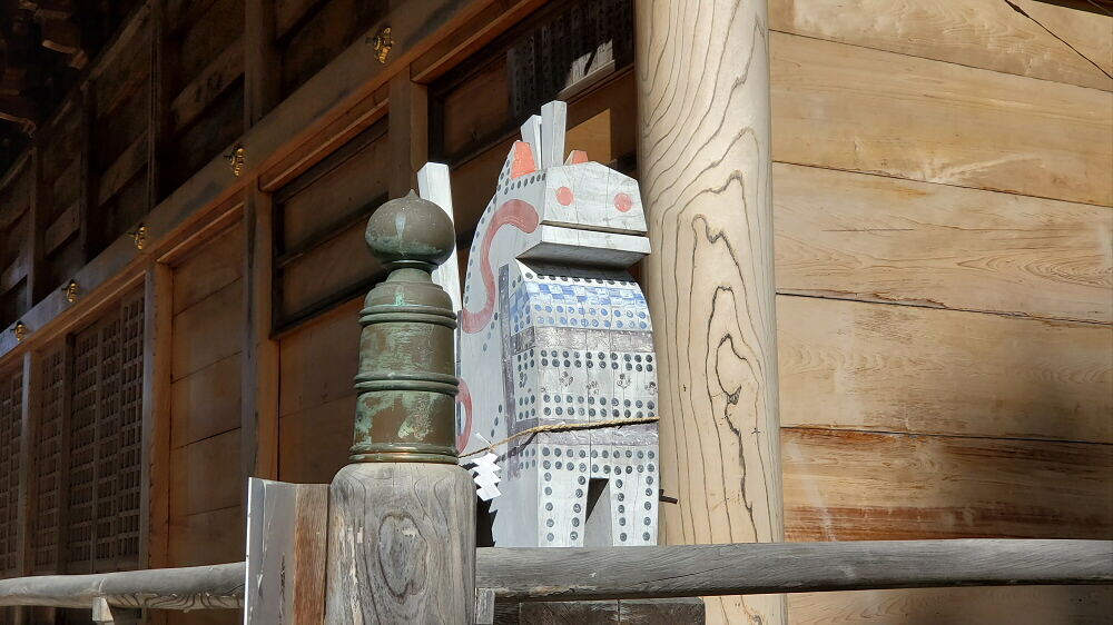 櫛引八幡宮 八幡馬