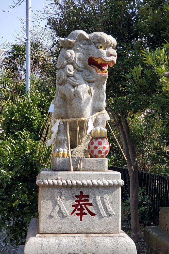 子之神社 狛犬