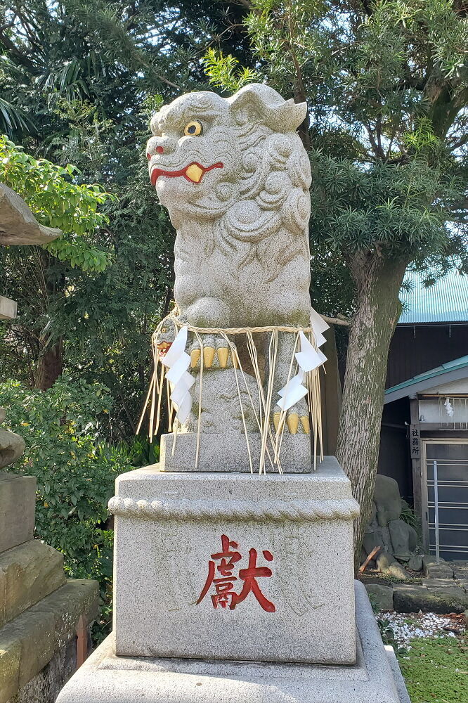 子之神社 狛犬