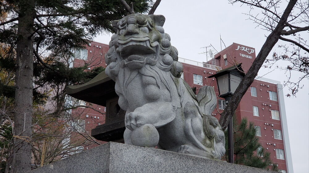 手稲神社 狛犬