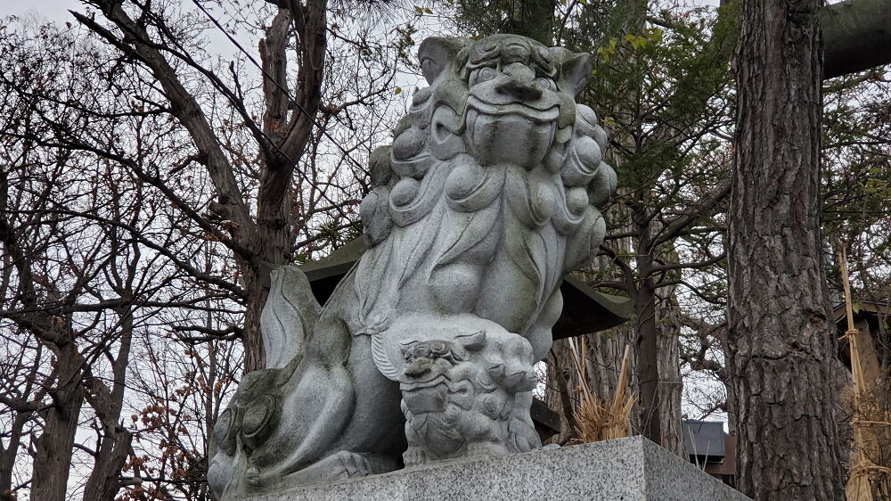 手稲神社 狛犬