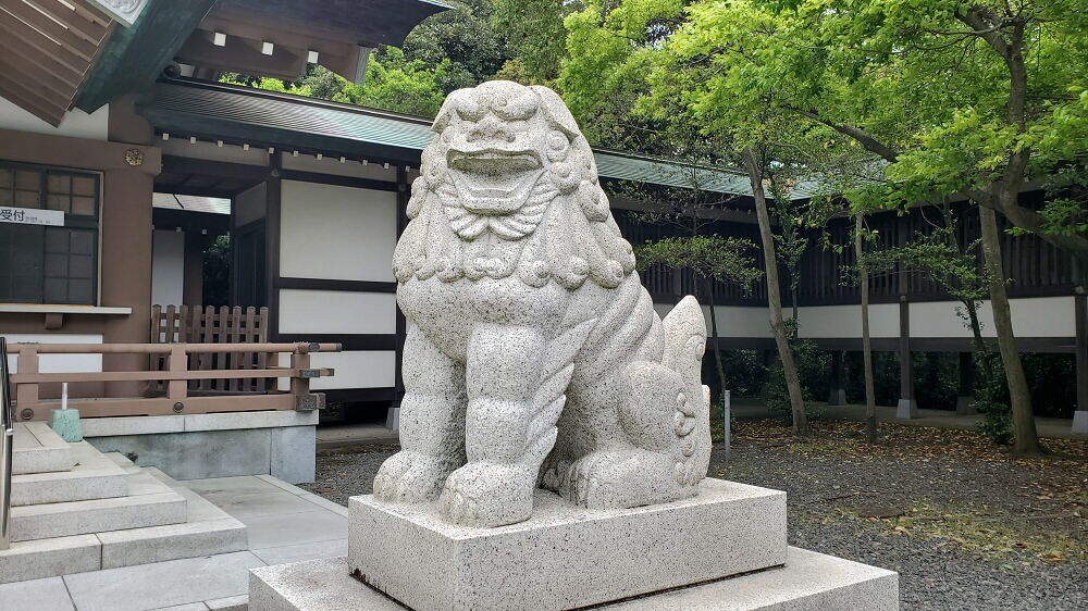 鵠沼皇大神宮 狛犬