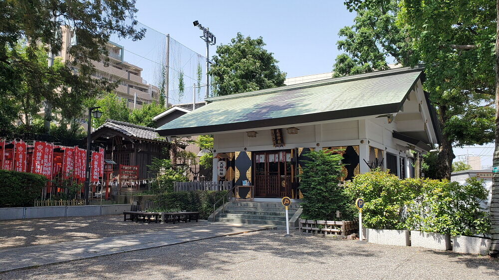 下神明天祖神社 社殿