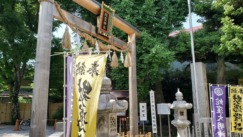蛇窪神社 大鳥居
