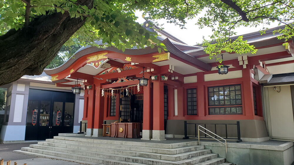 旗岡八幡神社 社殿
