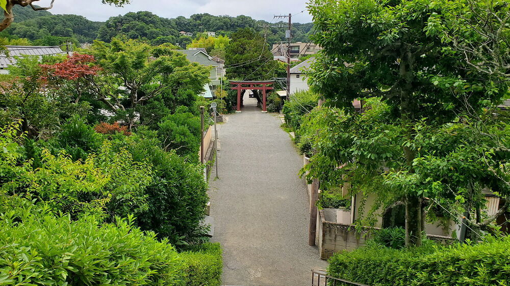荏柄天神社 二の鳥居