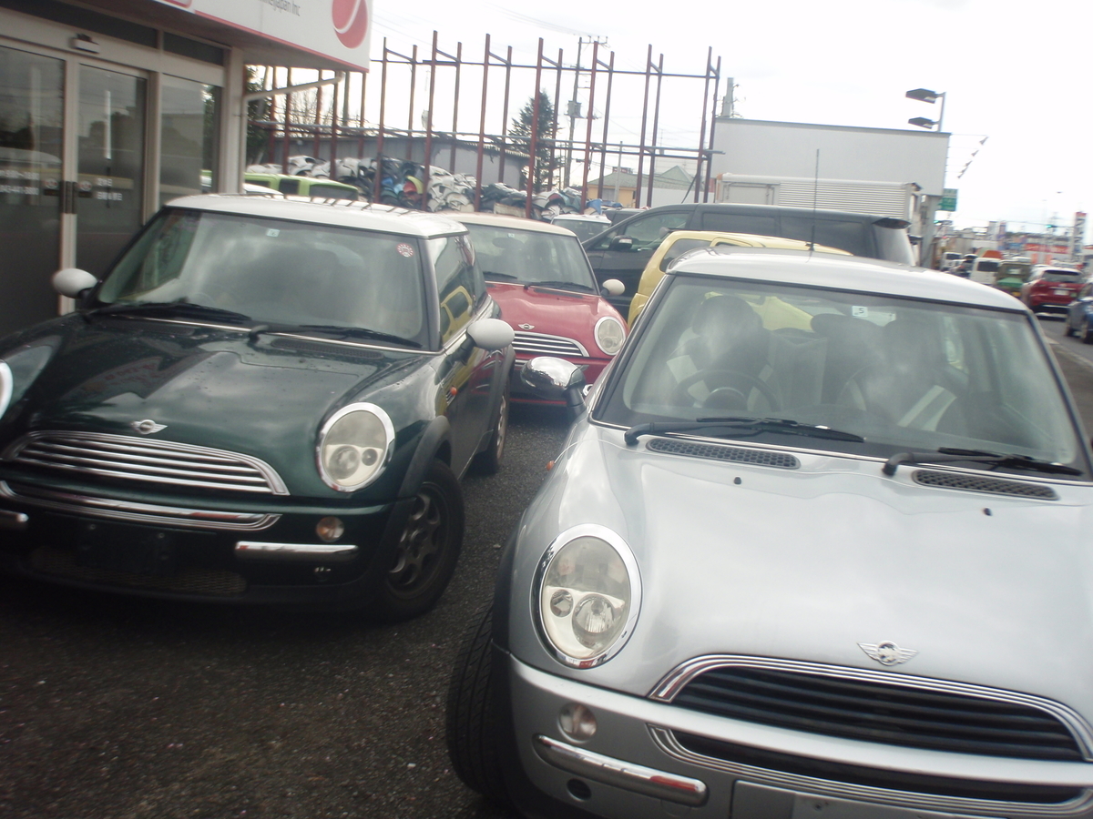 RA16 BMW MINI ミニクーパー 部品取り車あります!! パーツ販売してい 