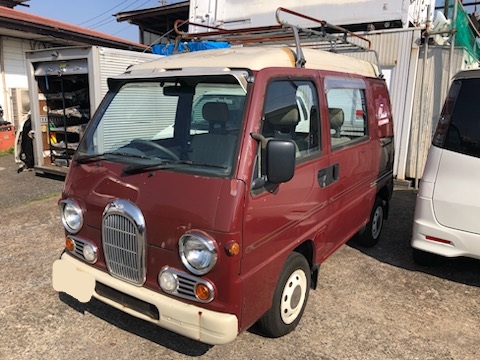 平成9年式 スバル サンバー ディアス クラシック KV3 部品取り車