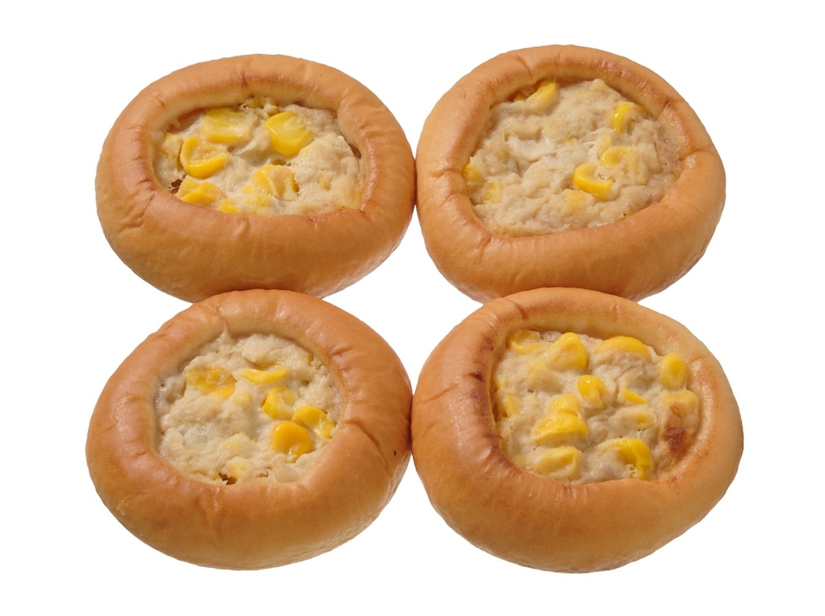 コンビニ 惣菜パン セブンイレブンから「セブンプレミアム ツナコーンパン 4個入」が新登場！ツナサラダとコーンの惣菜パン、コンビニ新商品 -  【新商品・新発売情報】進撃のグルメ