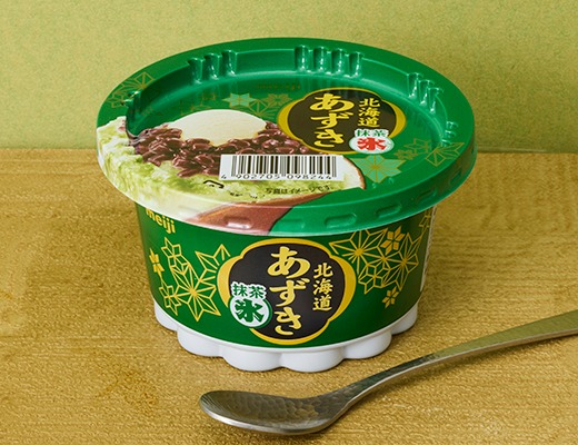ローソンから「明治 北海道あずき抹茶氷」が新登場！抹茶味のかき氷と