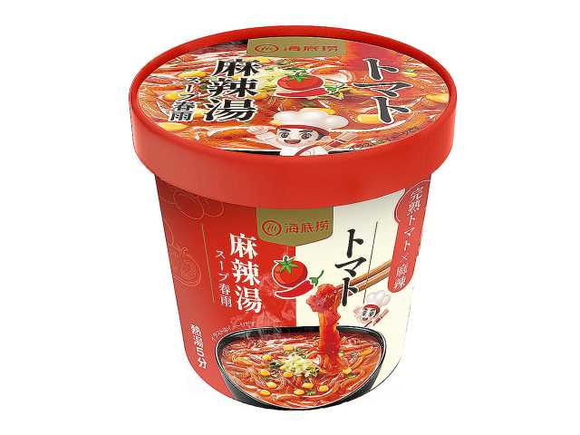 セブンイレブンから「海底撈 トマト麻辣湯スープ春雨」「海底撈 牛骨