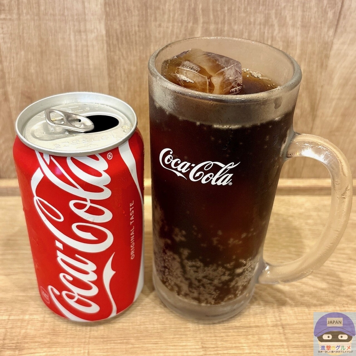 松屋の「コカ・コーラ（100円）」が最高！「おいしい缶コーラ」「氷