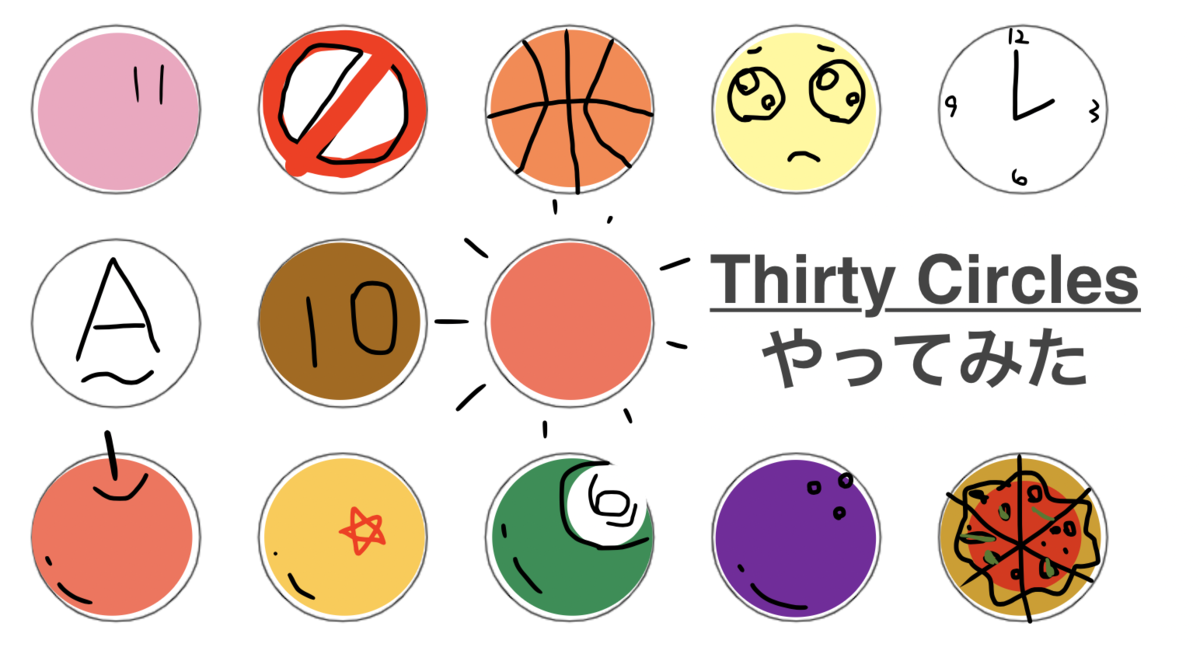 サーティ・サークルズやってみた