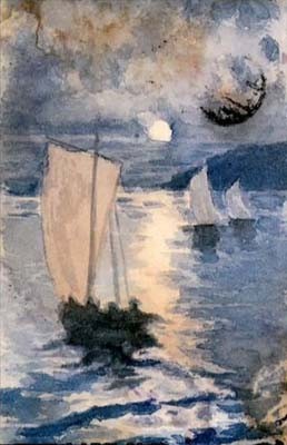 大下藤次郎、桧原湖の秋、希少画集画、新品額付、状態良好 大下藤次郎、桧原湖の秋、希少画集画、新品額付、状態良好、kan