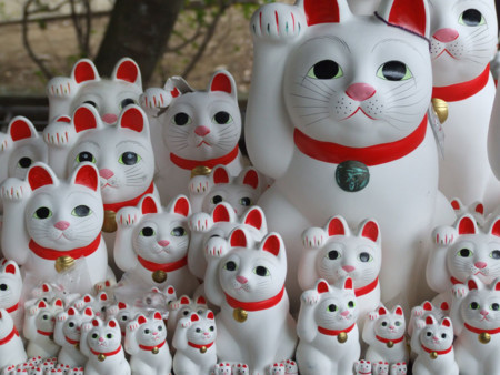 民藝】【民芸】香炉 【猫】【蝶】 民藝】【民芸】香炉 【猫】【蝶】