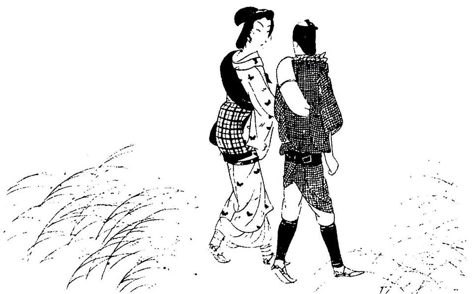 お伝地獄　邦枝完二　邦枝完二　小村雪岱装　挿絵　昭和10年 101冊の挿絵のある本（27）… 小村雪岱：挿絵、邦枝完二『お傳