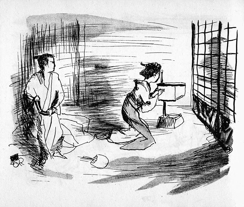 101冊の挿絵のある本（68）…木村荘八：画、木村荘八『花の生涯画譜』の