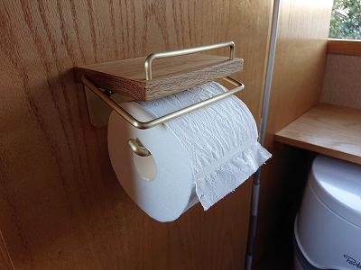 インターワークス ペーパーホルダー ペーパーホルダー 真鍮 2連 W