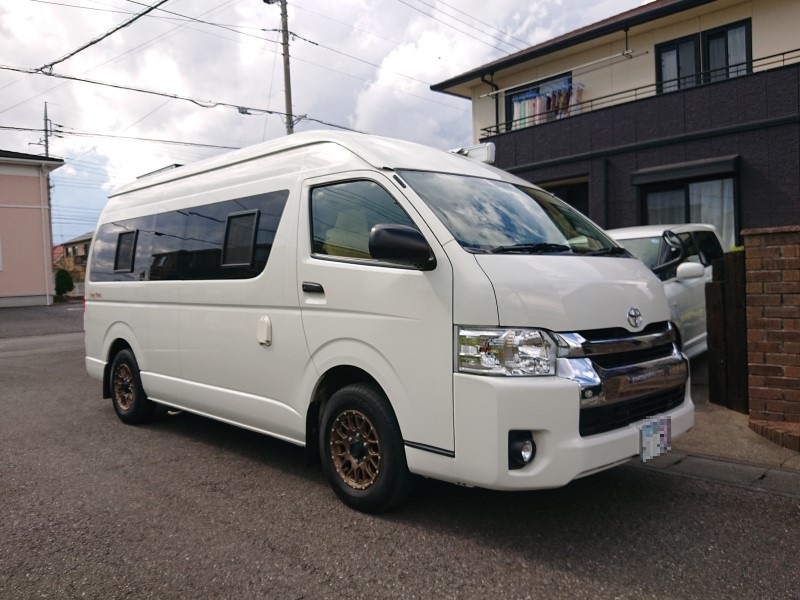 ハイエースのアルミホイール weds MUD VANCE 08／ウェッズ マッド