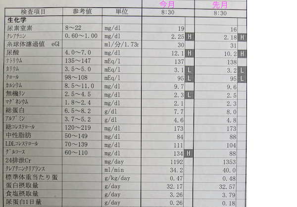 2019年9月の検査結果