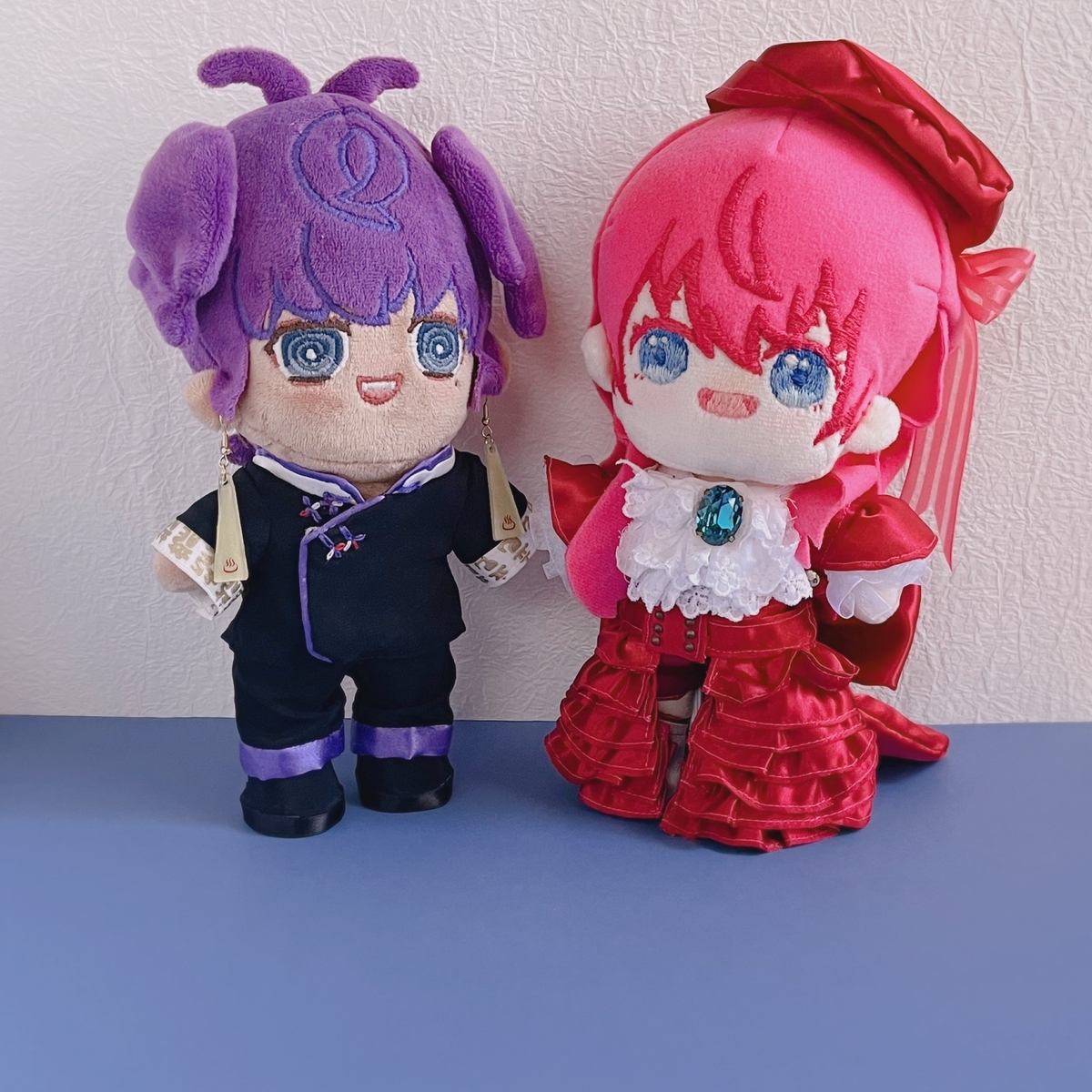 友人オリキャラのぬい制作過程 - 犀の角