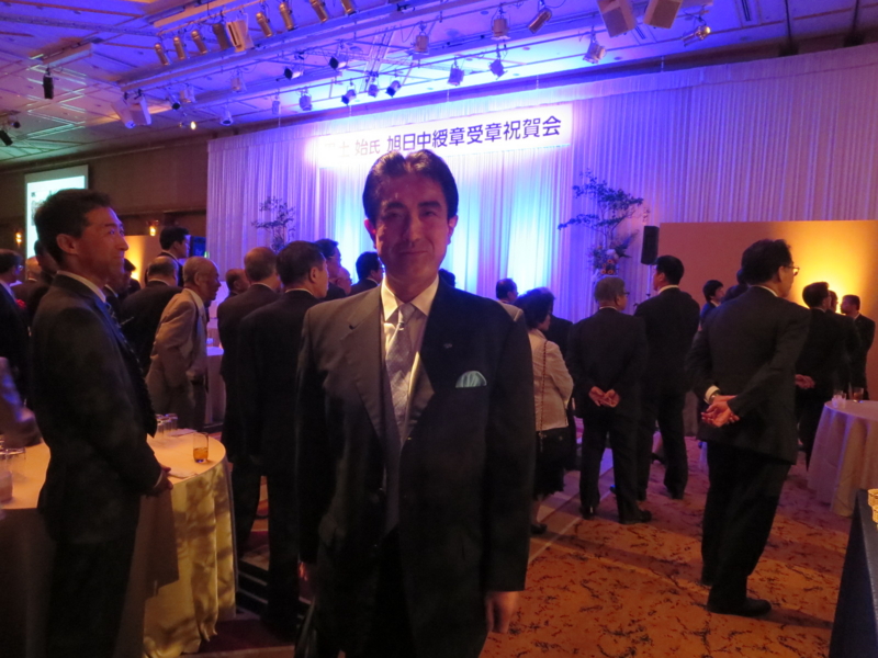 黒土始氏叙勲祝賀会 - 佐久間庸和の天下布礼日記