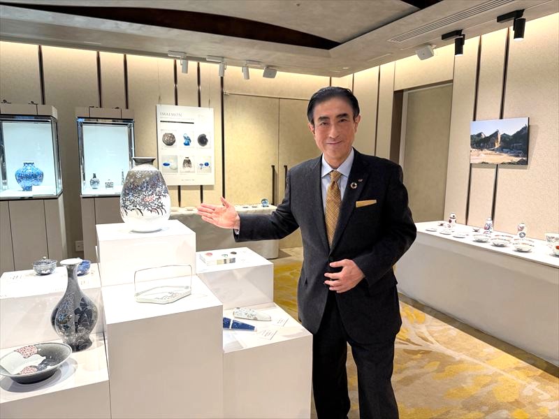 佐久間庸和、今泉今右衛門展に行く - 佐久間庸和の天下布礼日記