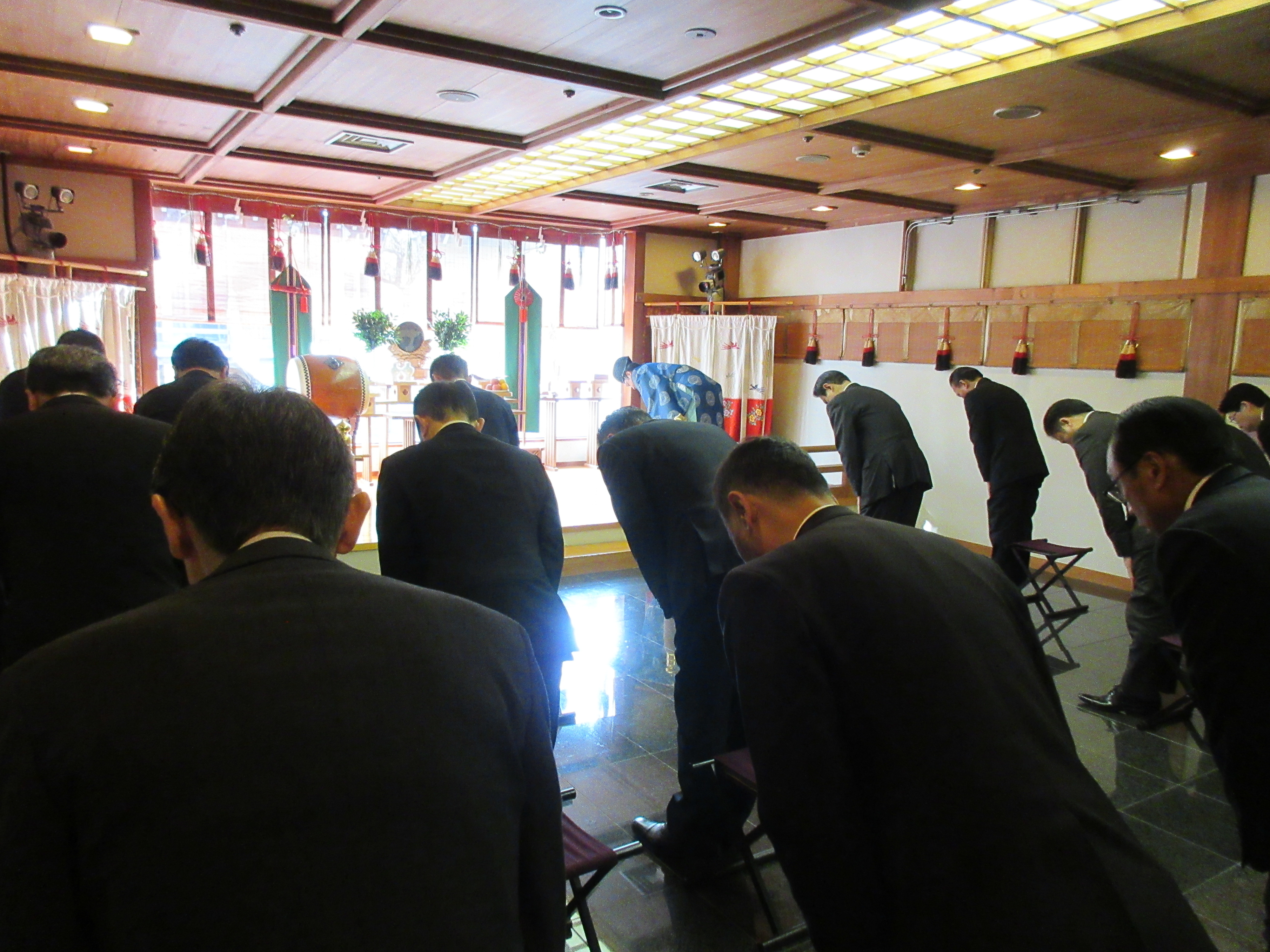 佐久間庸和、春季例大祭と朝粥会に参加 - 佐久間庸和の天下布礼日記