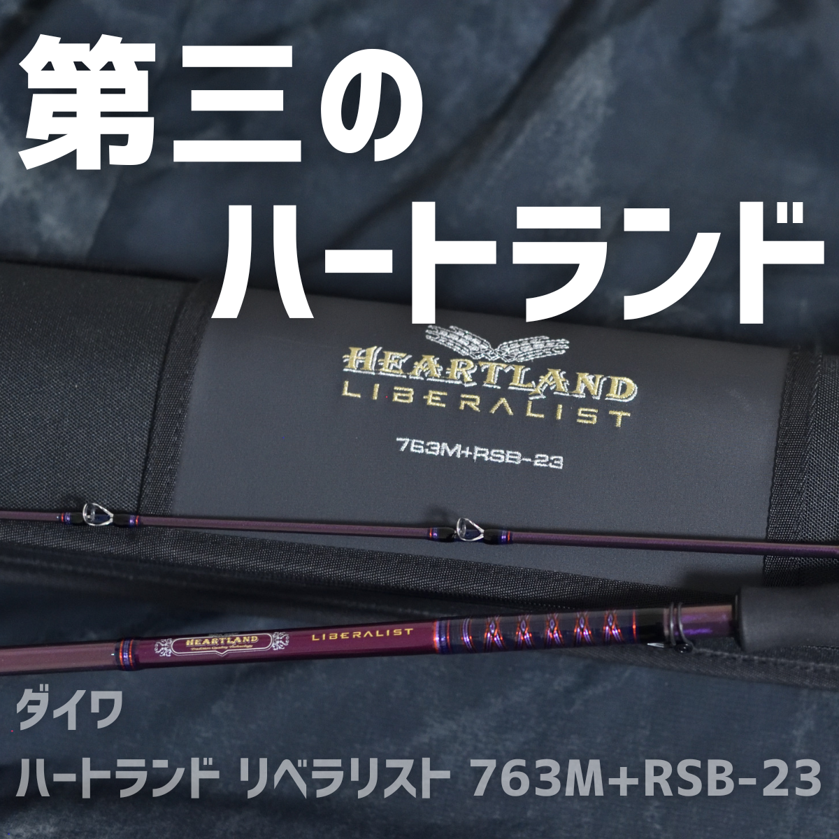 ダイワ ハートランド リベラリスト 763M+RSB-23 インプレ | 釣り