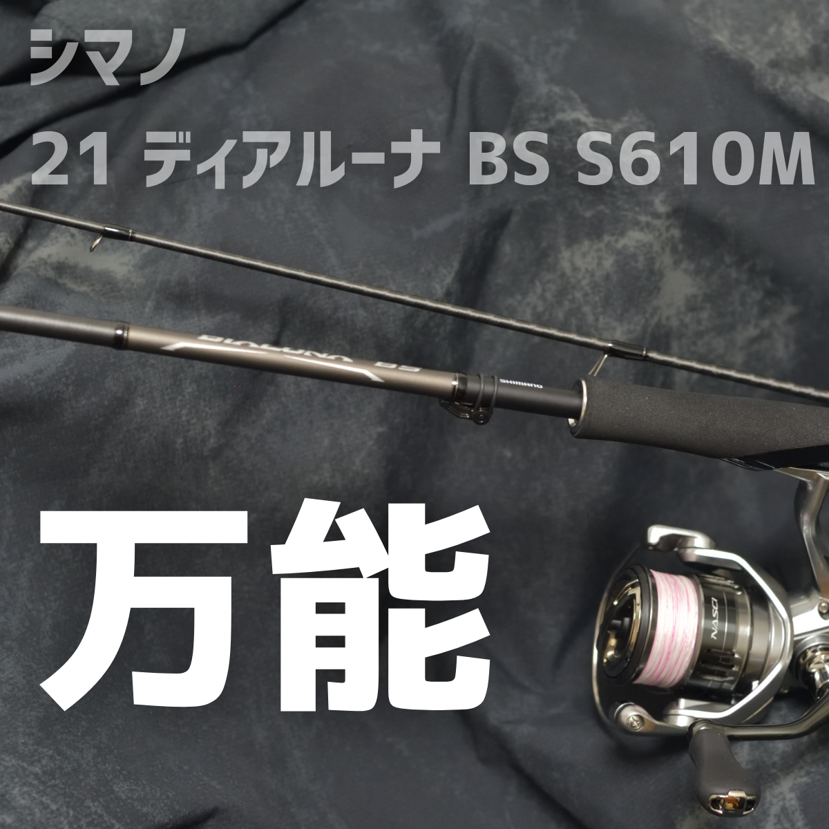 シマノ 21 ディアルーナ BS S610M インプレ - 釣りと釣具を楽しむ