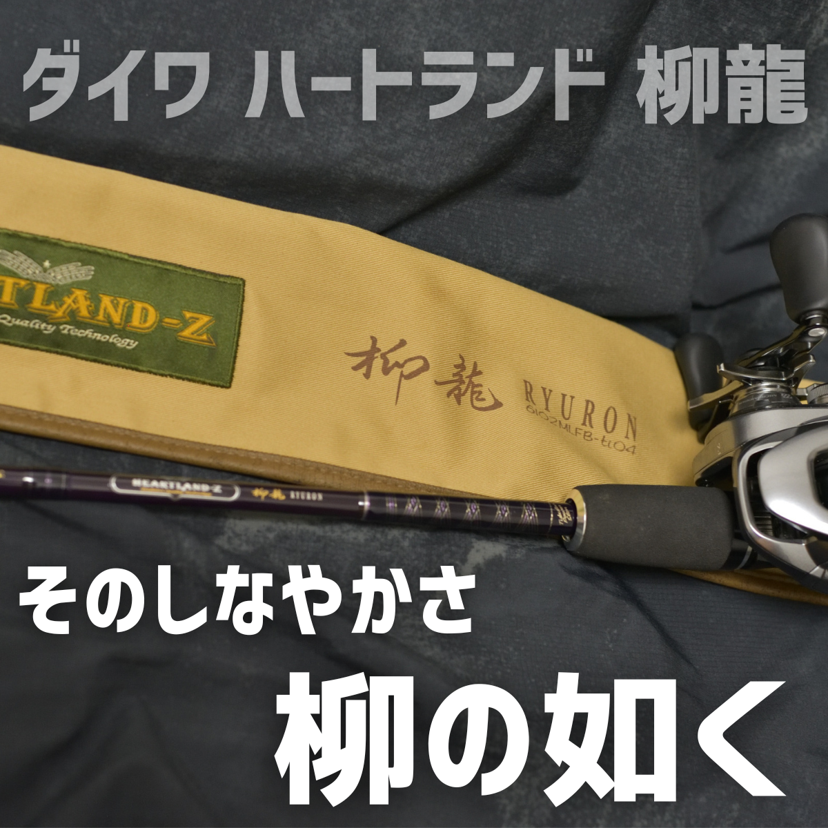 ダイワ ハートランドZ ベイト柳龍 6102MLFB-ti04 インプレ