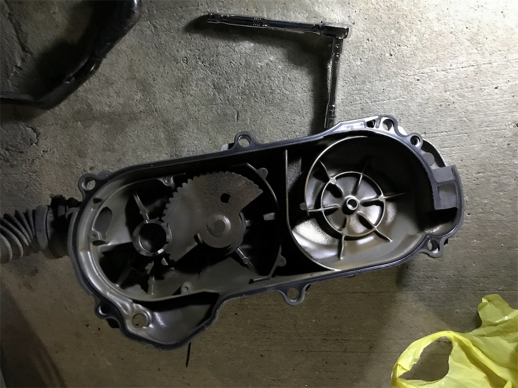 Af61 トゥデイ キックが戻らない Seven S Garage なんかいい事あったらいいな