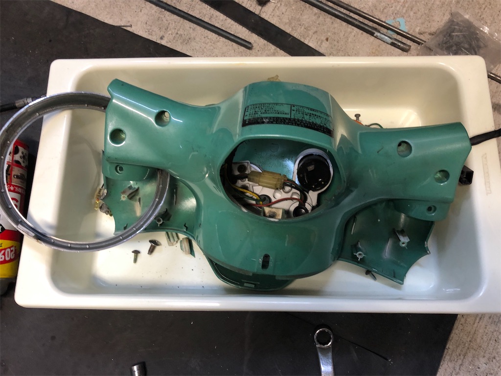 AF24 2stジョルノ レストア その1 - seven's Garage ~なんかいい事あっ