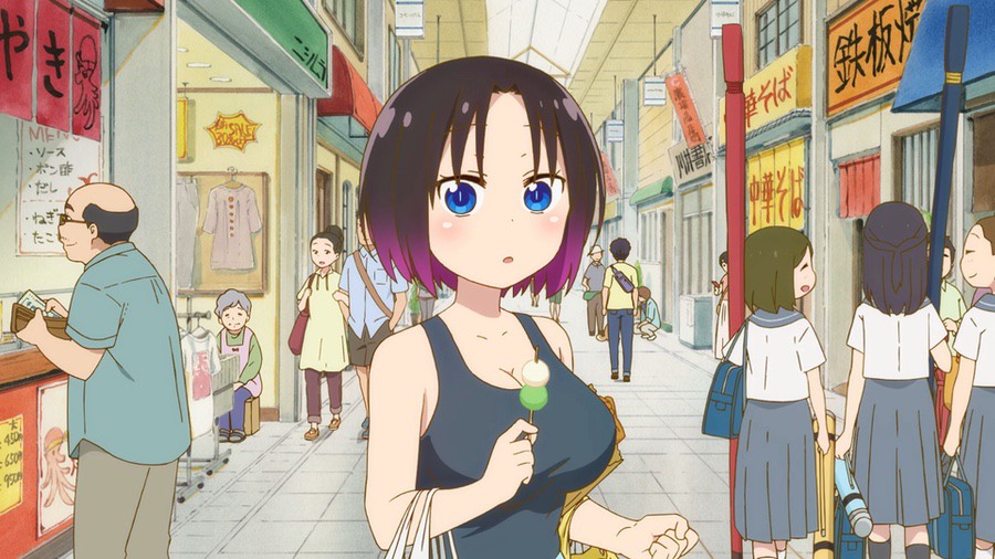エロく下品な女 小林さんちのメイドラゴンs第7話 感想 妖精さん シニャのアニメ感想場