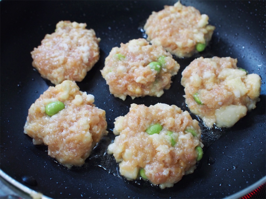 レシピ 枝豆入り ふんわりはんぺんつくね しにゃごはん Blog