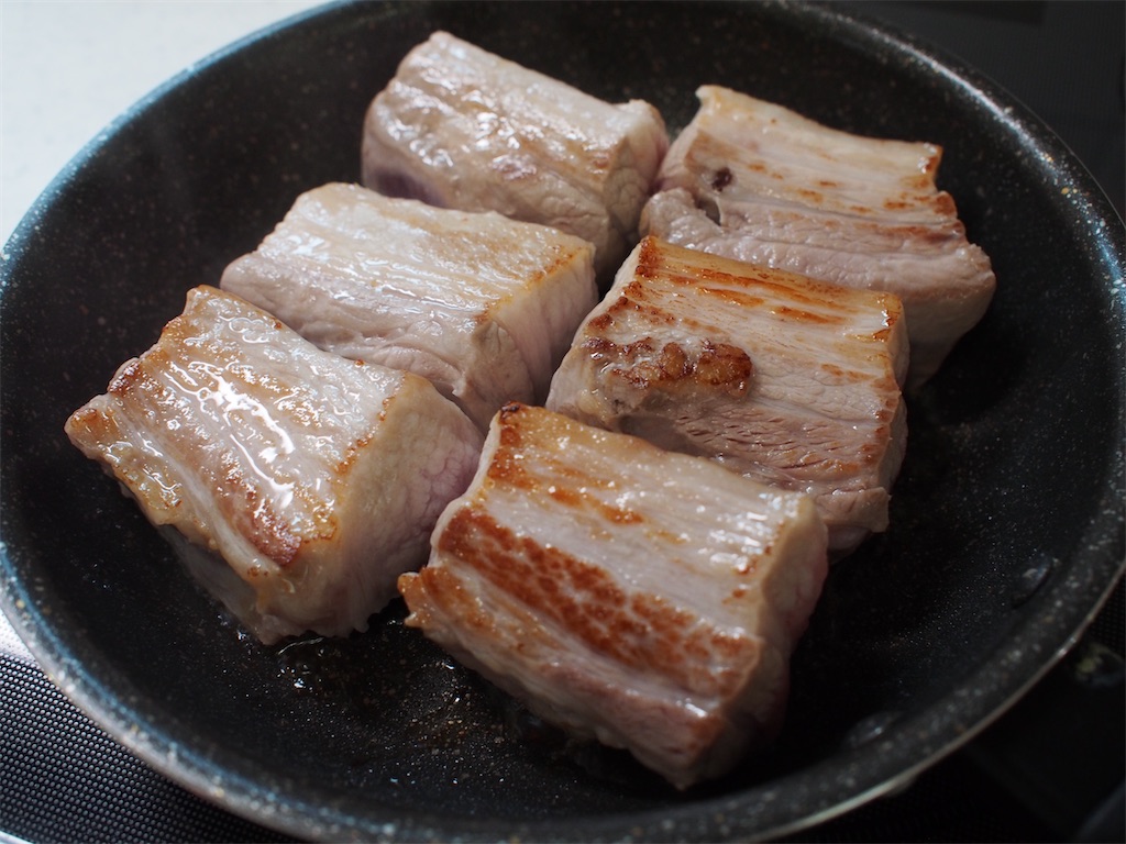 レシピ 圧力鍋で簡単ホロホロ 豚の角煮 しにゃごはん Blog