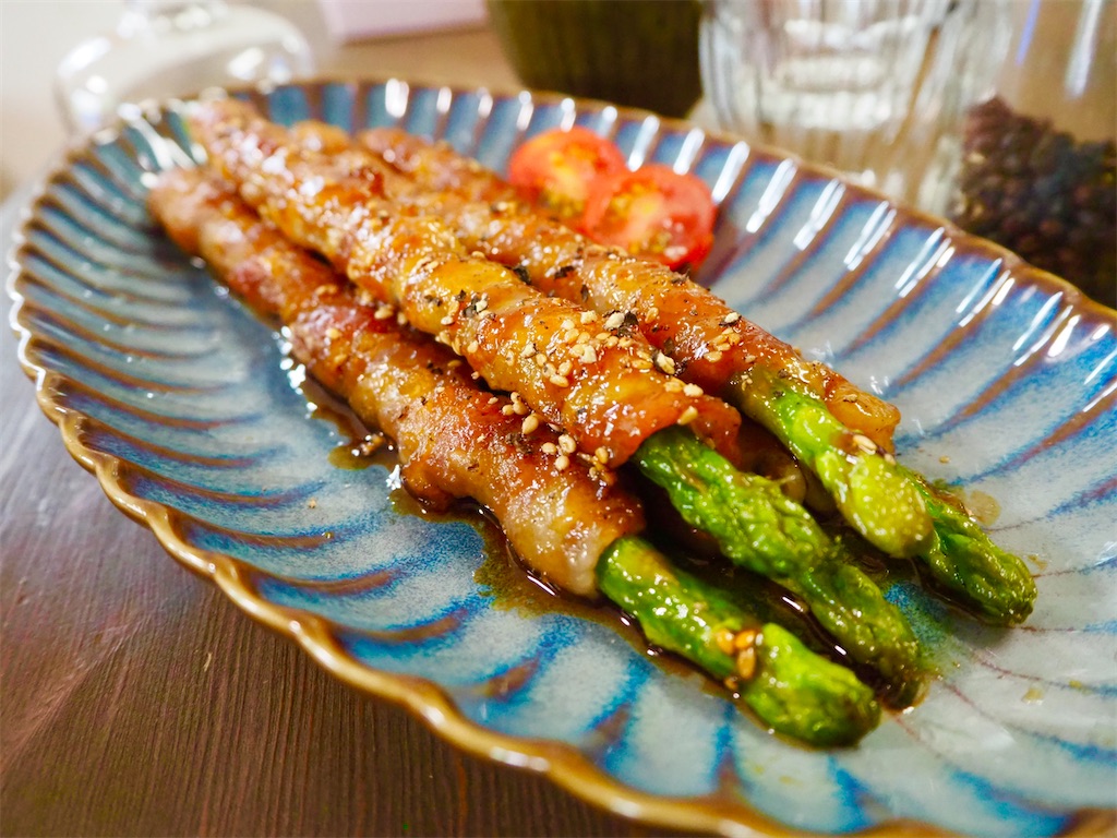レシピ みんな大好き アスパラの甘辛肉巻き しにゃごはん Blog