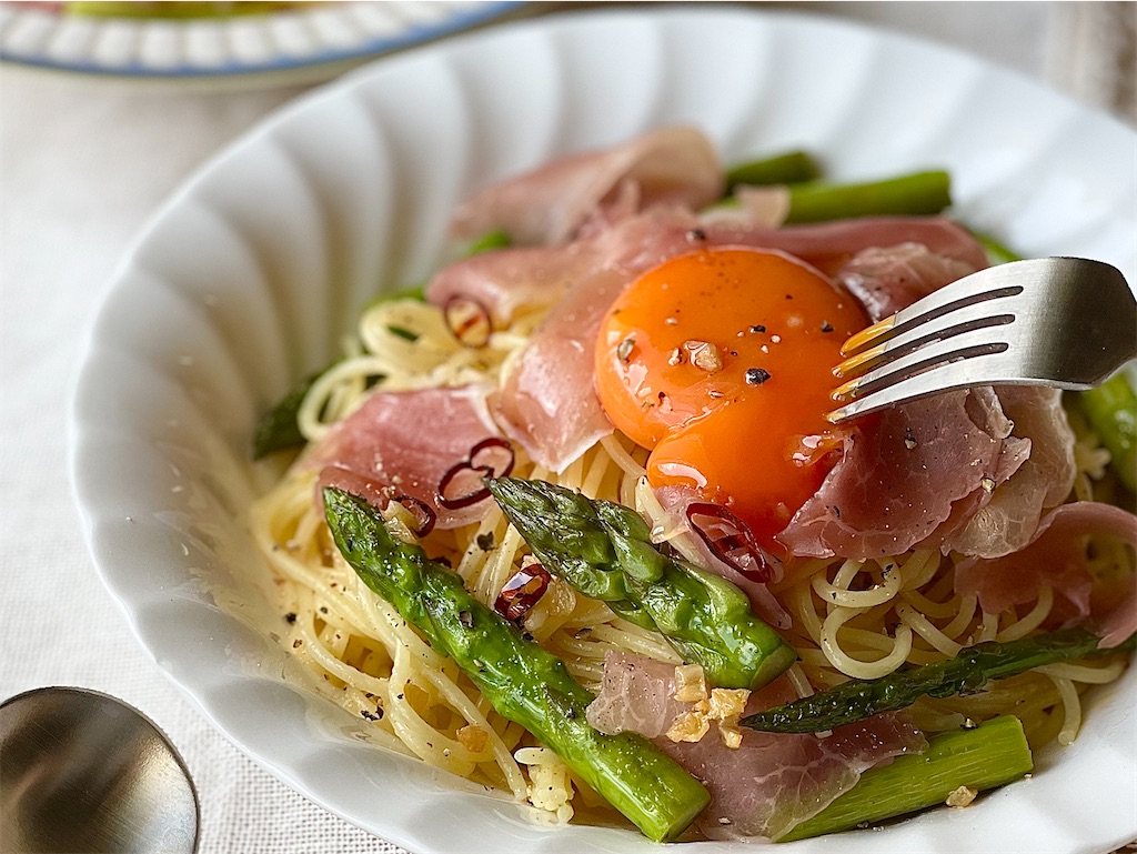 生 ハム レシピ パスタ