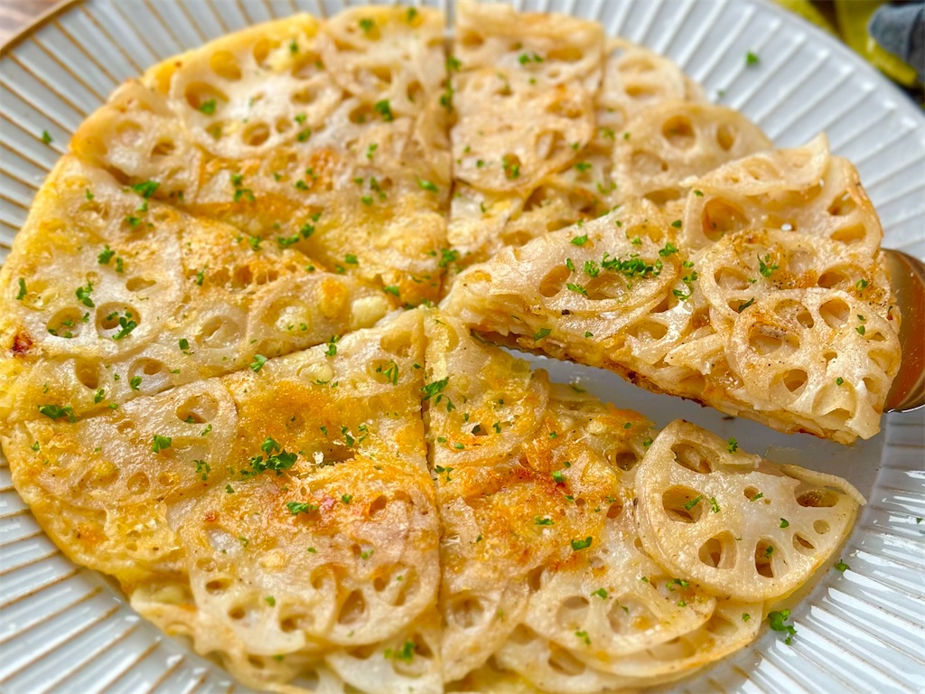 レシピ】シャキッとめちゃウマ♬れんこんチーズガレット♬ - しにゃ
