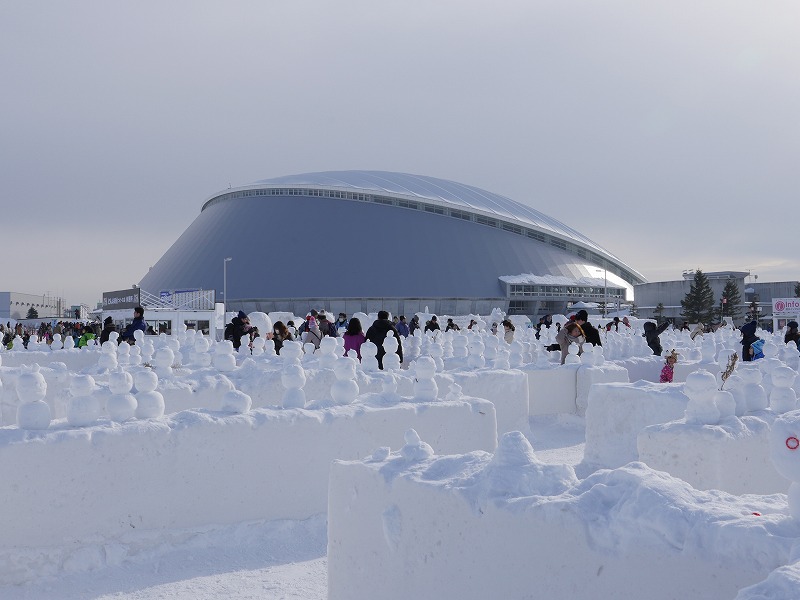さっぽろ雪まつり つどーむ会場