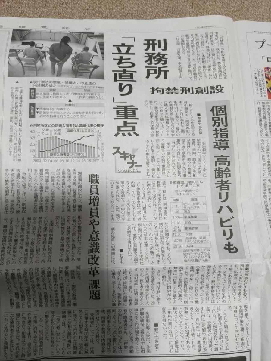 なぜ 懲役 禁固 拘禁刑 にしちゃったのか Shiraike S Blog