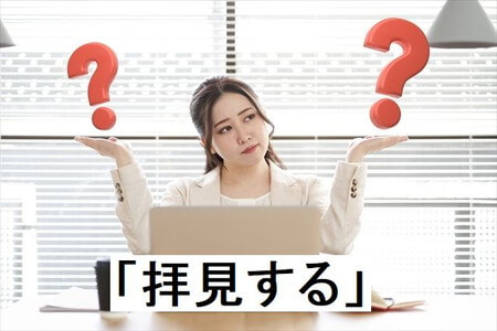拝見する」の正しい使い方と意味、上司への使い方例 - Shirashiru