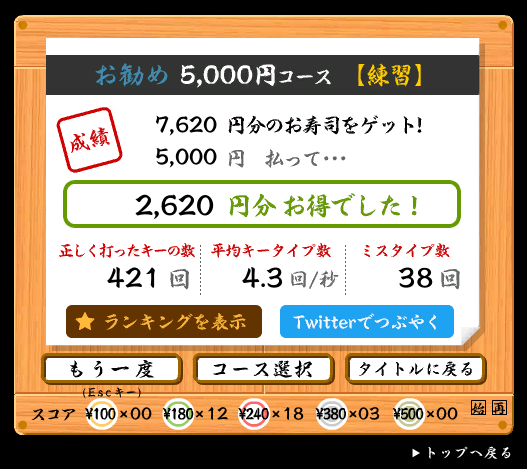 お勧めも結構お得！！！ナイスー