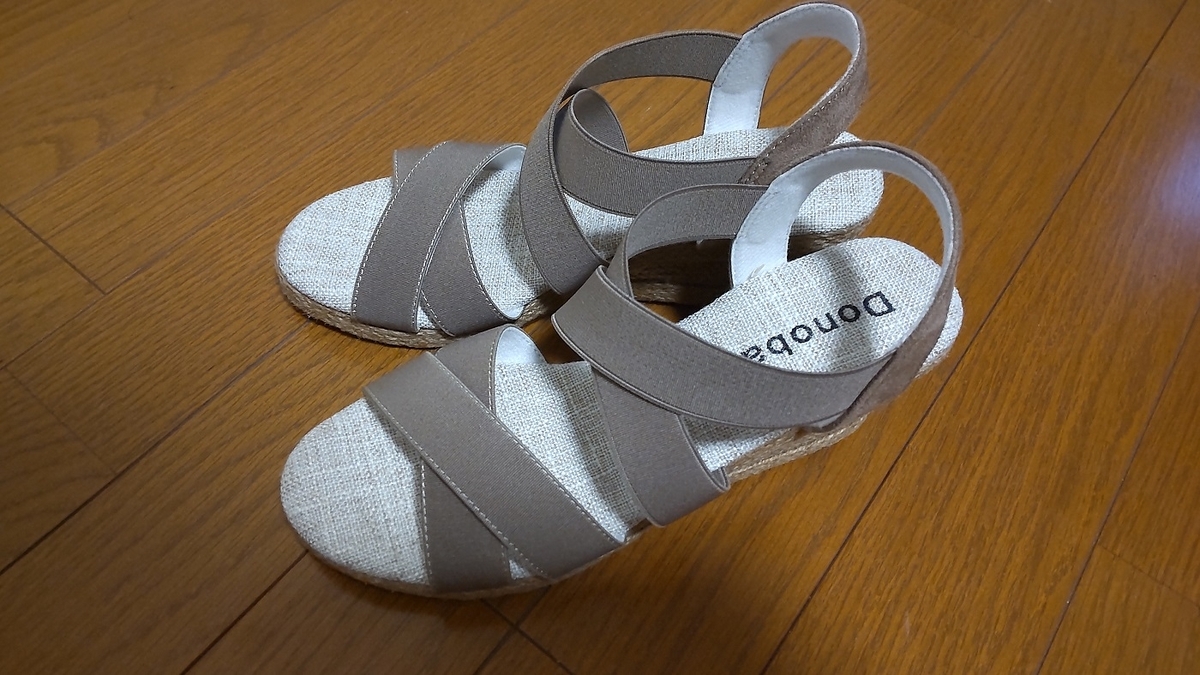 新品ドクターショール ウェッジヒール サンダル