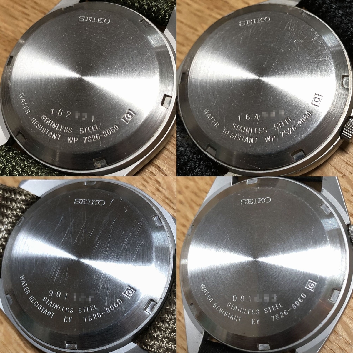 【ほぼ未使用】名機7S26搭載 セイコー・ミリタリー初代モデル SNX425K SEIKO SNX425K Military Automatic Watch 7S26 Movement Khaki