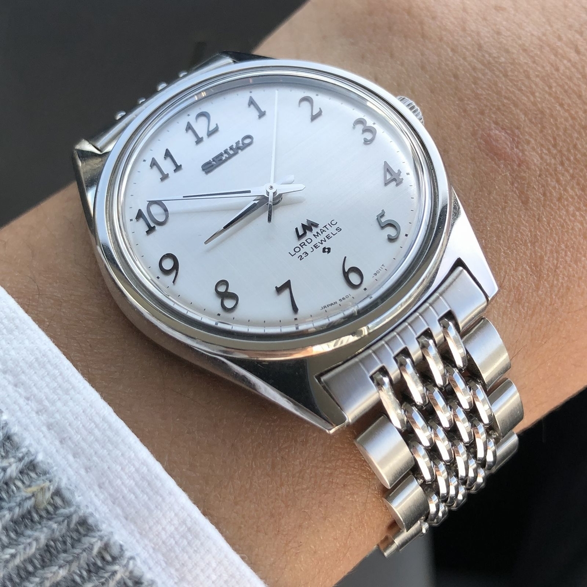 飽きのこない愛用品 セイコー ロードマチック 5601 9000 アカツメ時計研究室