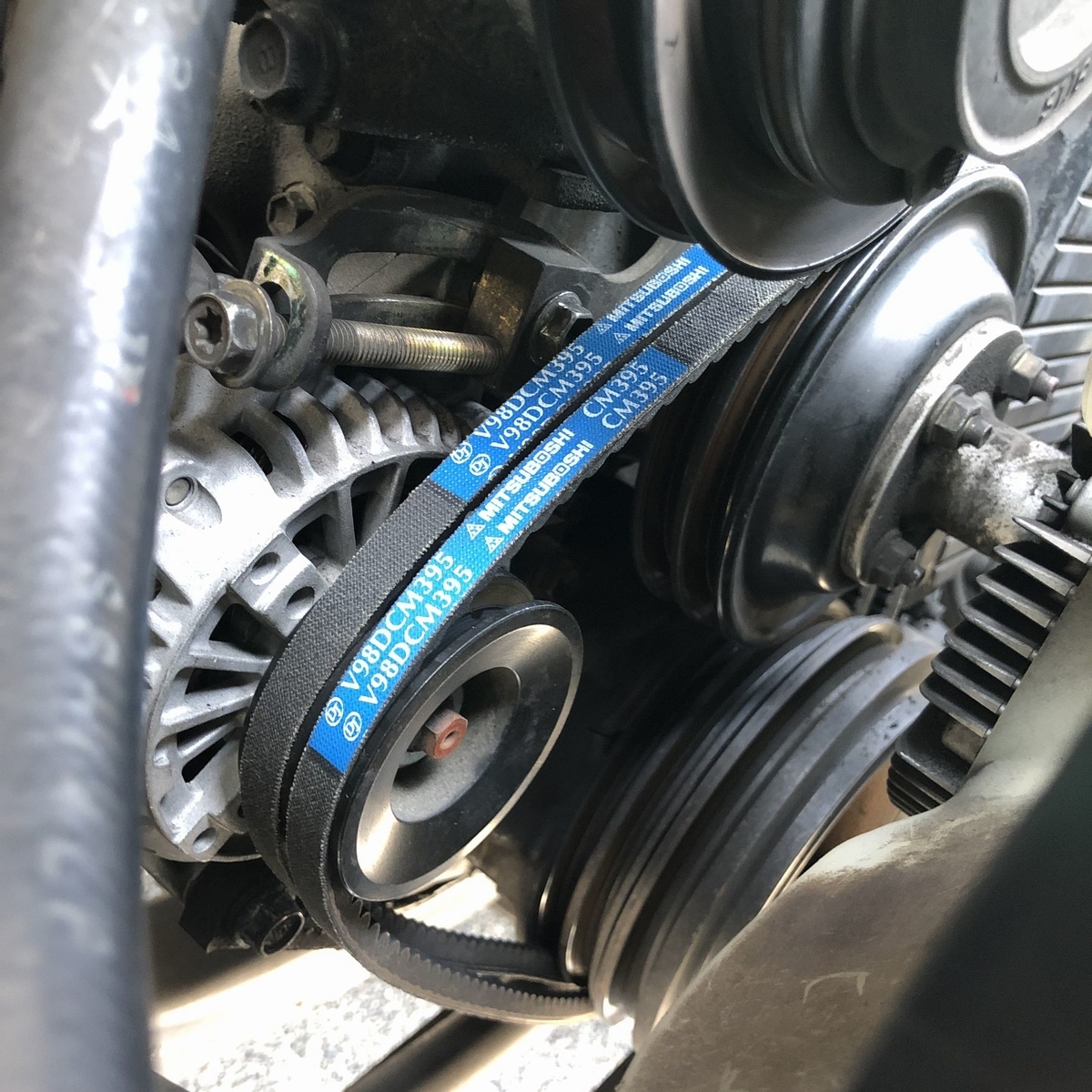 ファンベルトセット ランドクルーザー PZJ77HV HDJ81V HZJ70 RC1395RX2-MPMF6490 クボタ純正 トラクター ファンベルト 15881-97010